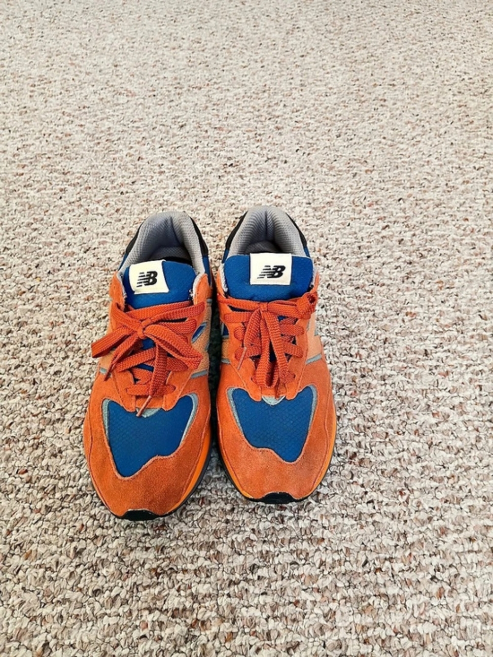 New Balance Men's 57/40 Rust Oxide Blue Groove Sneakers Size 11